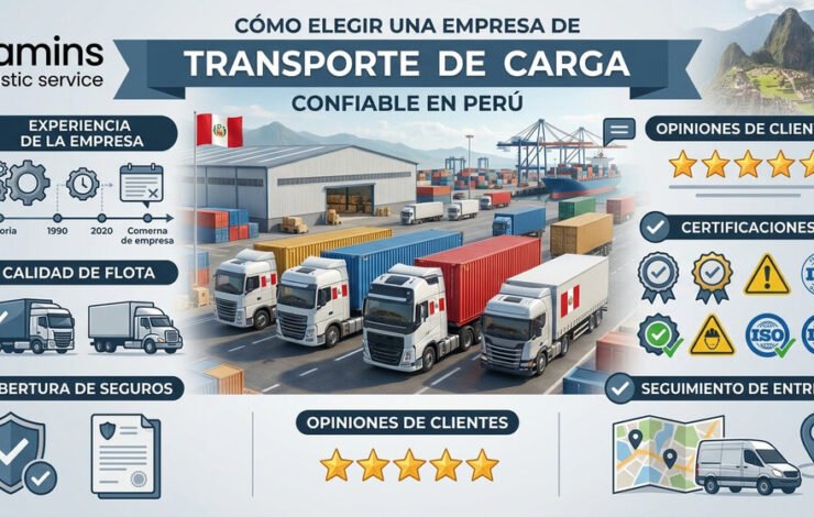 ¿Cómo elegir una empresa de transporte de carga confiable en Perú?