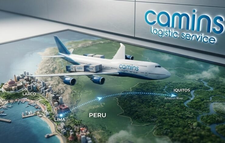 Envío de carga de Lima a Iquitos por avión