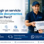 ¿Cómo elegir un servicio de envíos de documentos confiable en Perú?
