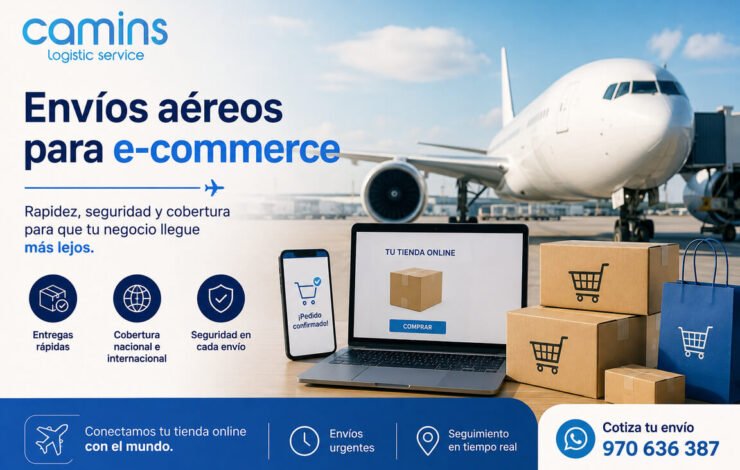 Envíos aéreos para e-commerce