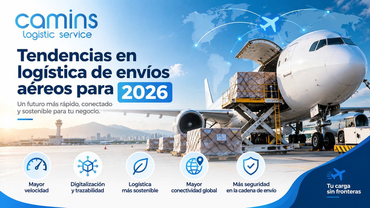 Tendencias en logística de envíos aéreos para 2026