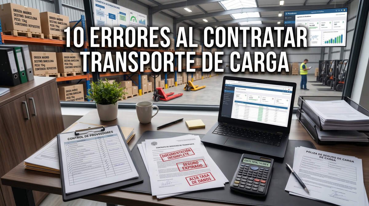 10 errores al contratar empresas de transporte de carga que debes evitar