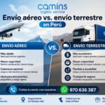 Envío aéreo vs. envío terrestre en Perú