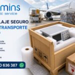 ¿Cómo embalar equipos electrónicos y maquinaria frágil para transporte aéreo?