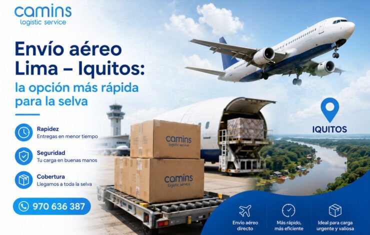 Envío aéreo Lima – Iquitos