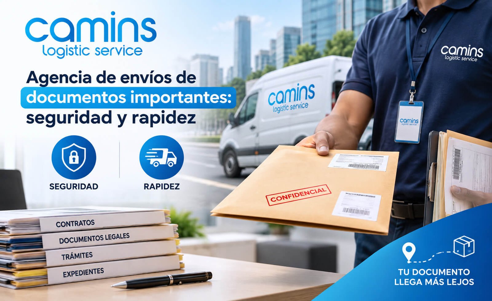 Agencia de envíos de documentos importantes