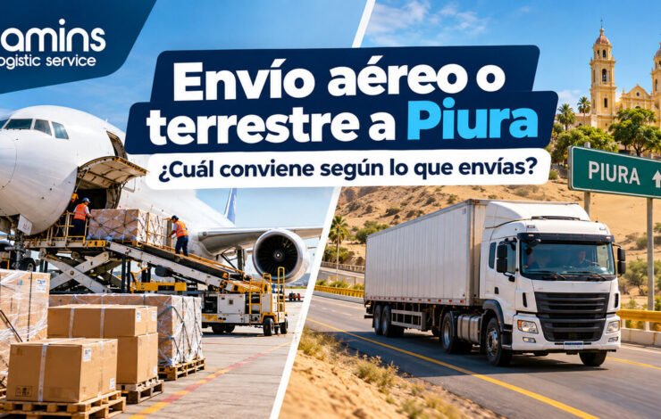 Envío aéreo o terrestre a Piura
