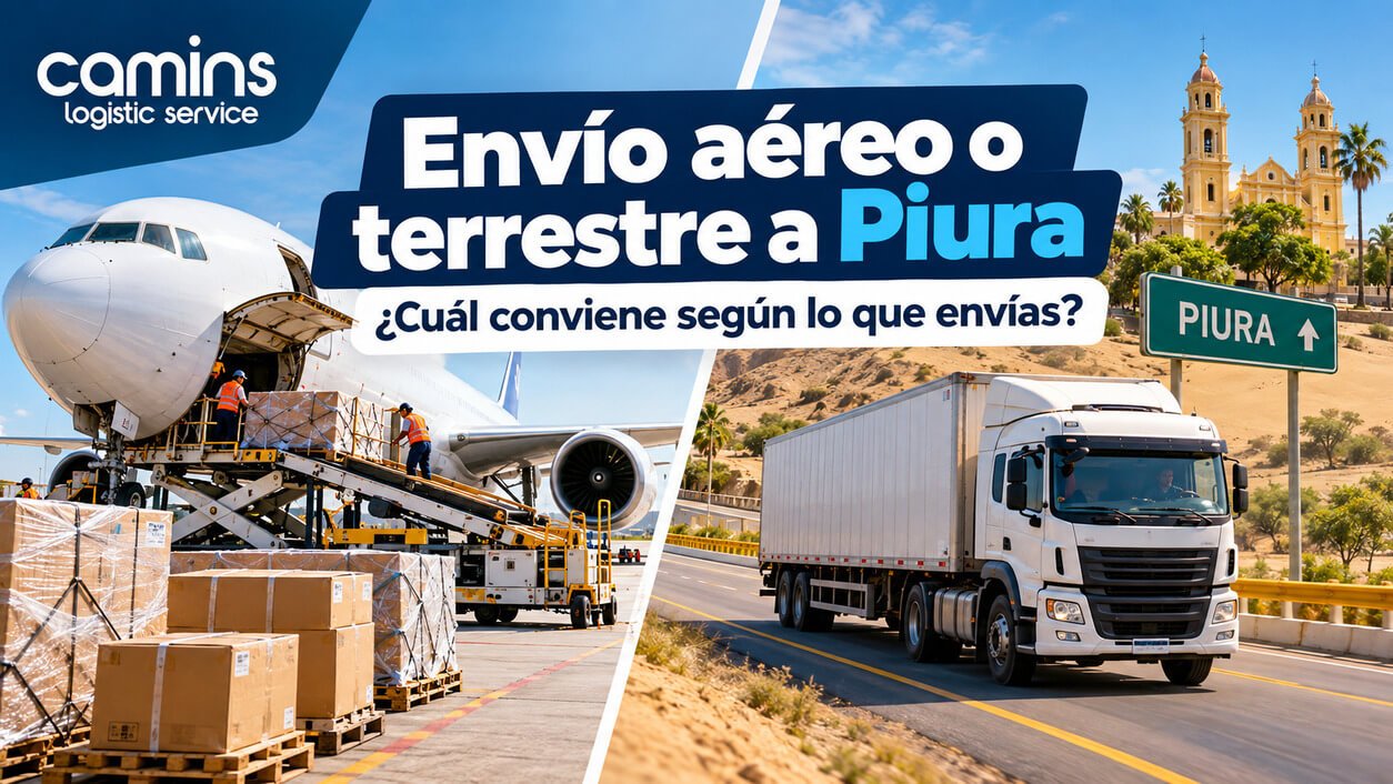 Envío aéreo o terrestre a Piura