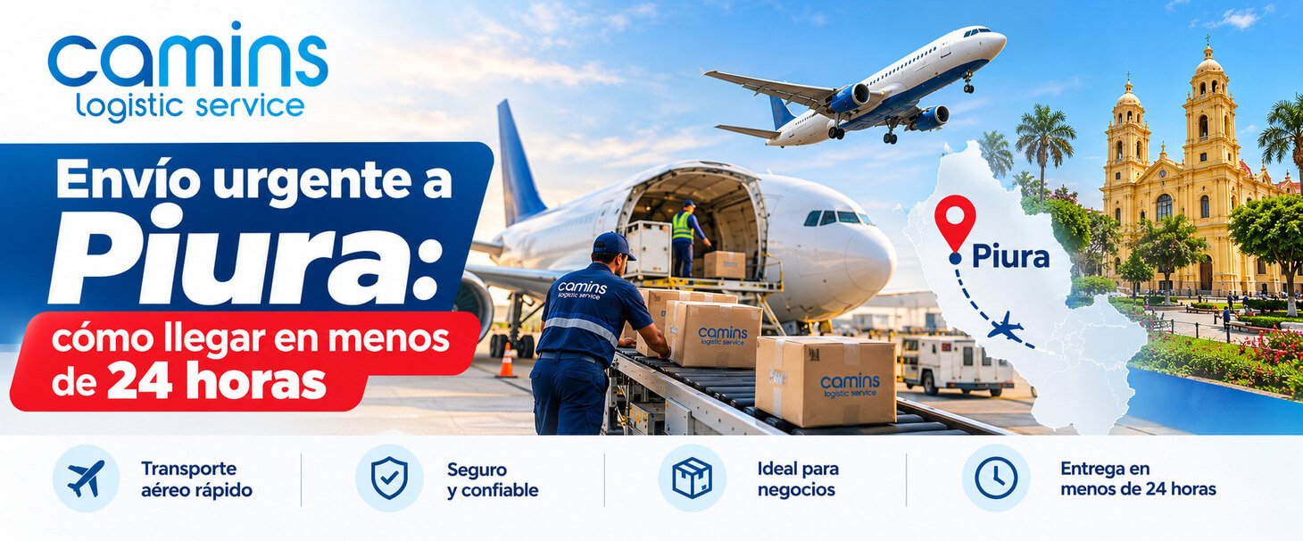 Envío urgente a Piura: cómo llegar en menos de 24 horas