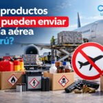 ¿Qué productos no se pueden enviar por vía aérea en Perú?